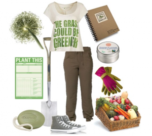 eco gardening outfit