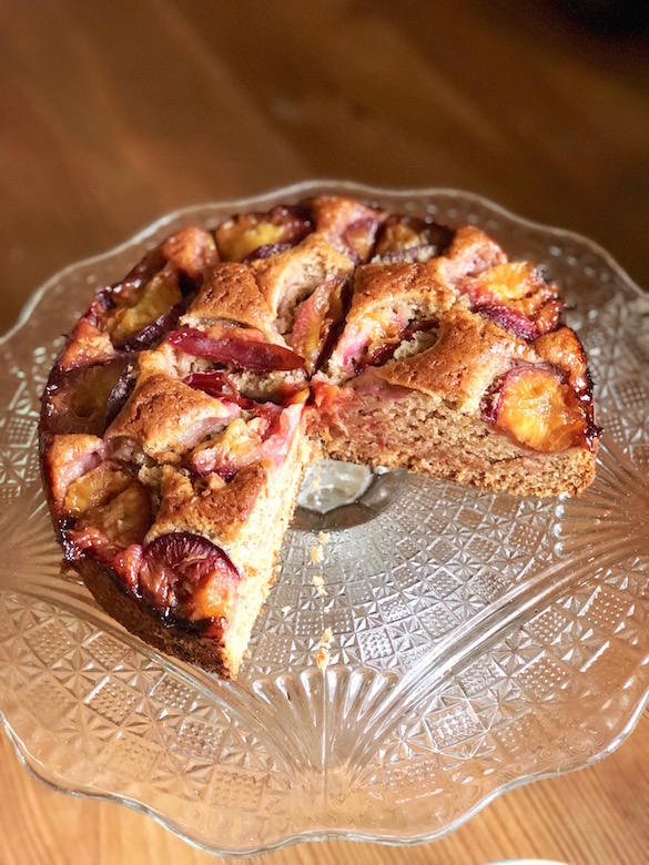 Vegan Plum Cake