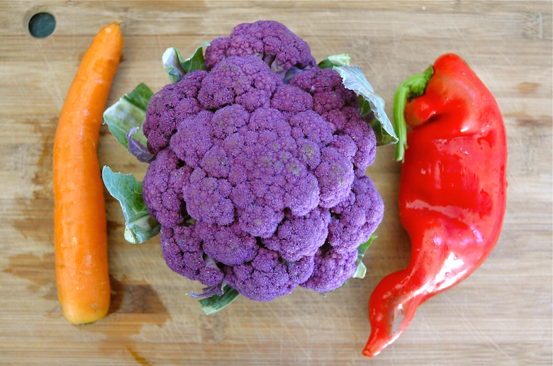 purple cauliflower