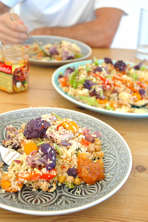 vegan vegetable couscous