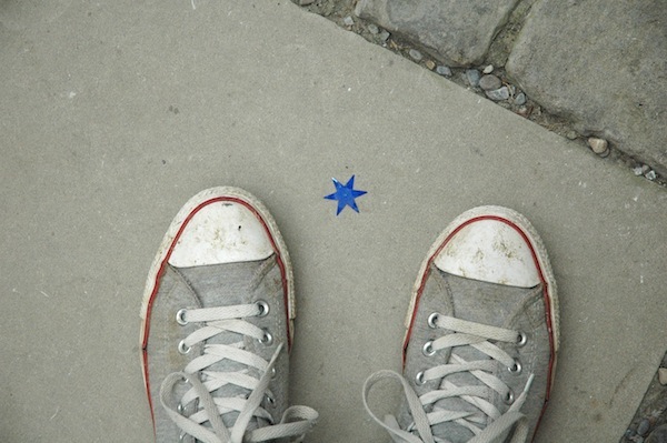 Found a lucky star and made a wish 