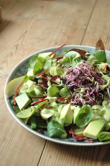 avocado salad vegan