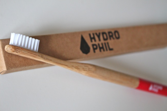 Hydro Phil bamboo toothbrush