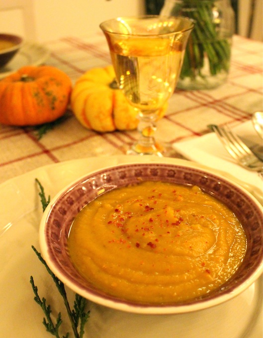 Pumpkin Chestnut Soup