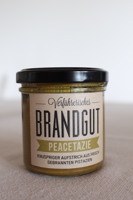 Delicious pistachio spread from Brandgut