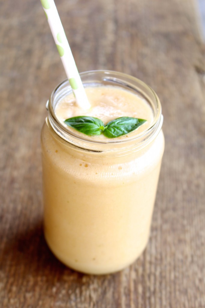 Summer Smoothie with Melon & Peach