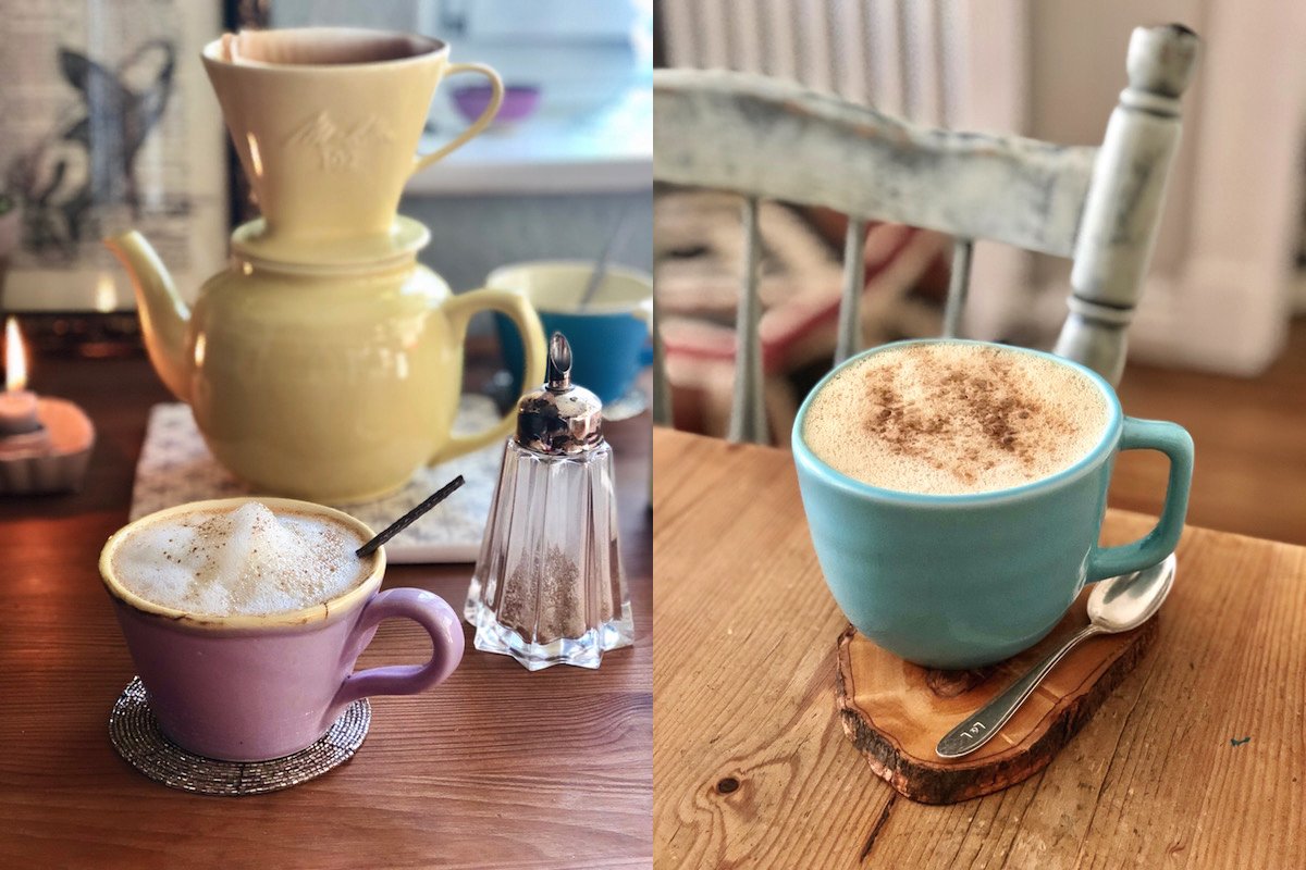 Cozy hot drinks