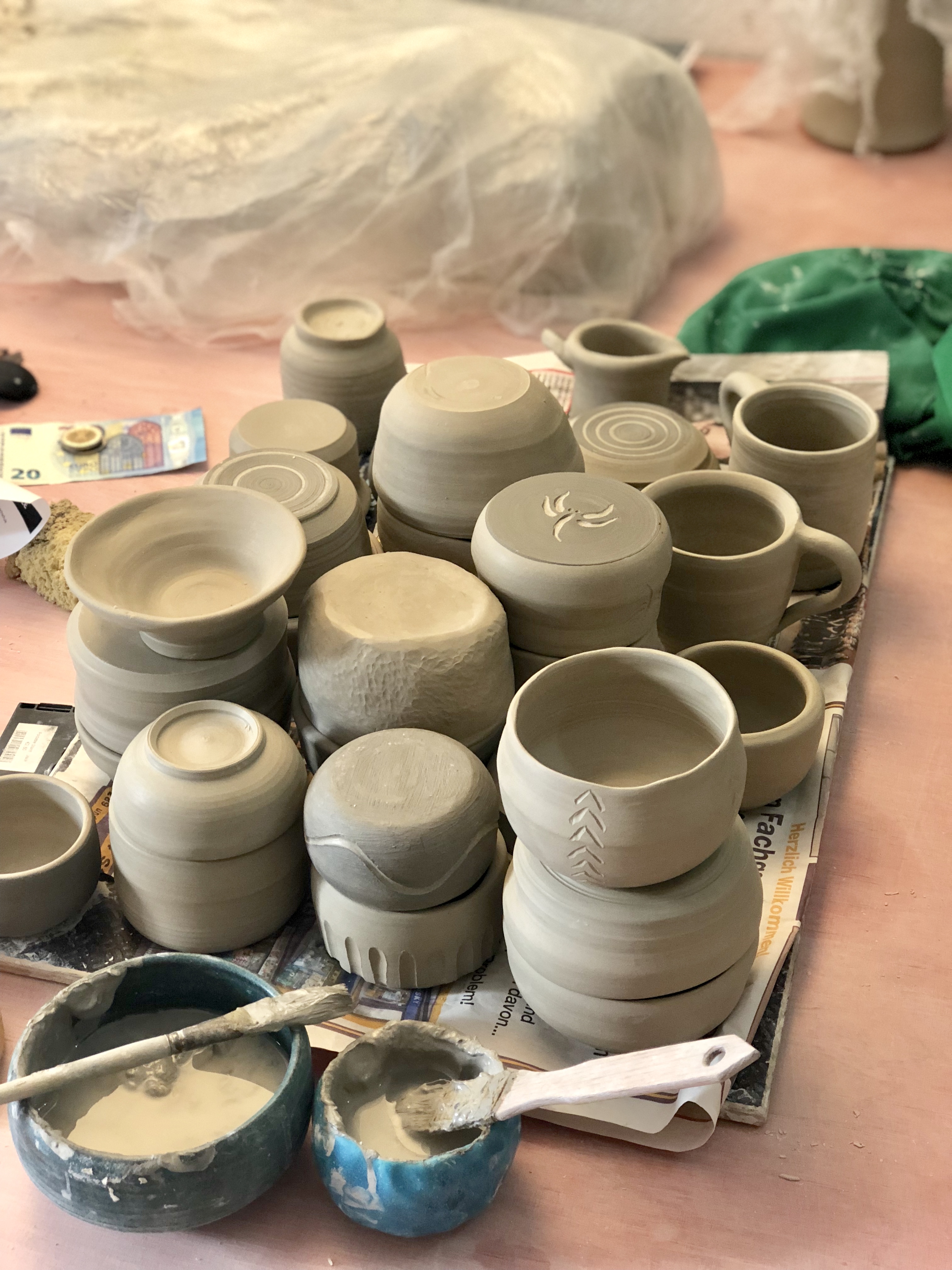 pottery before