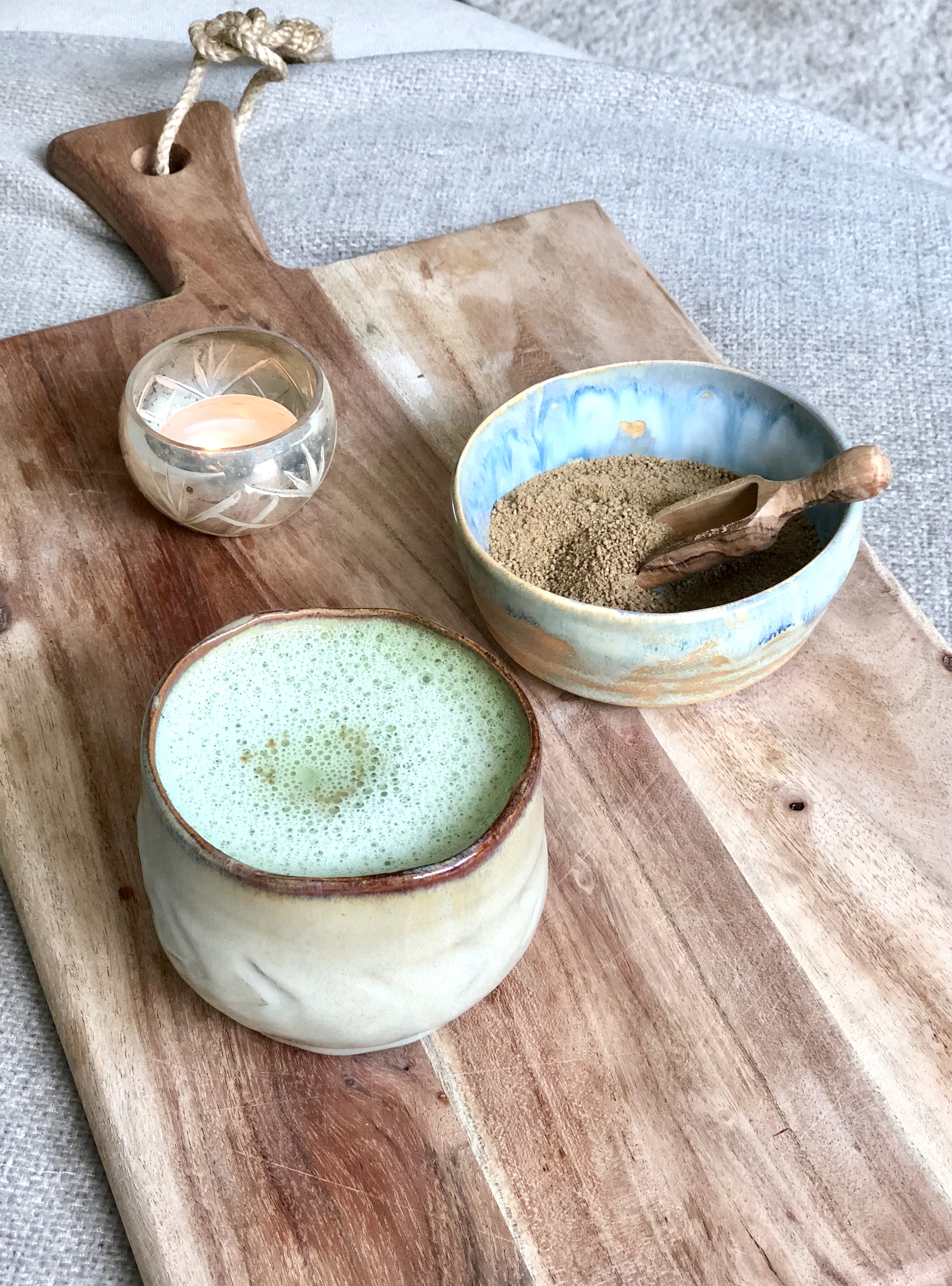 handmade matcha mug